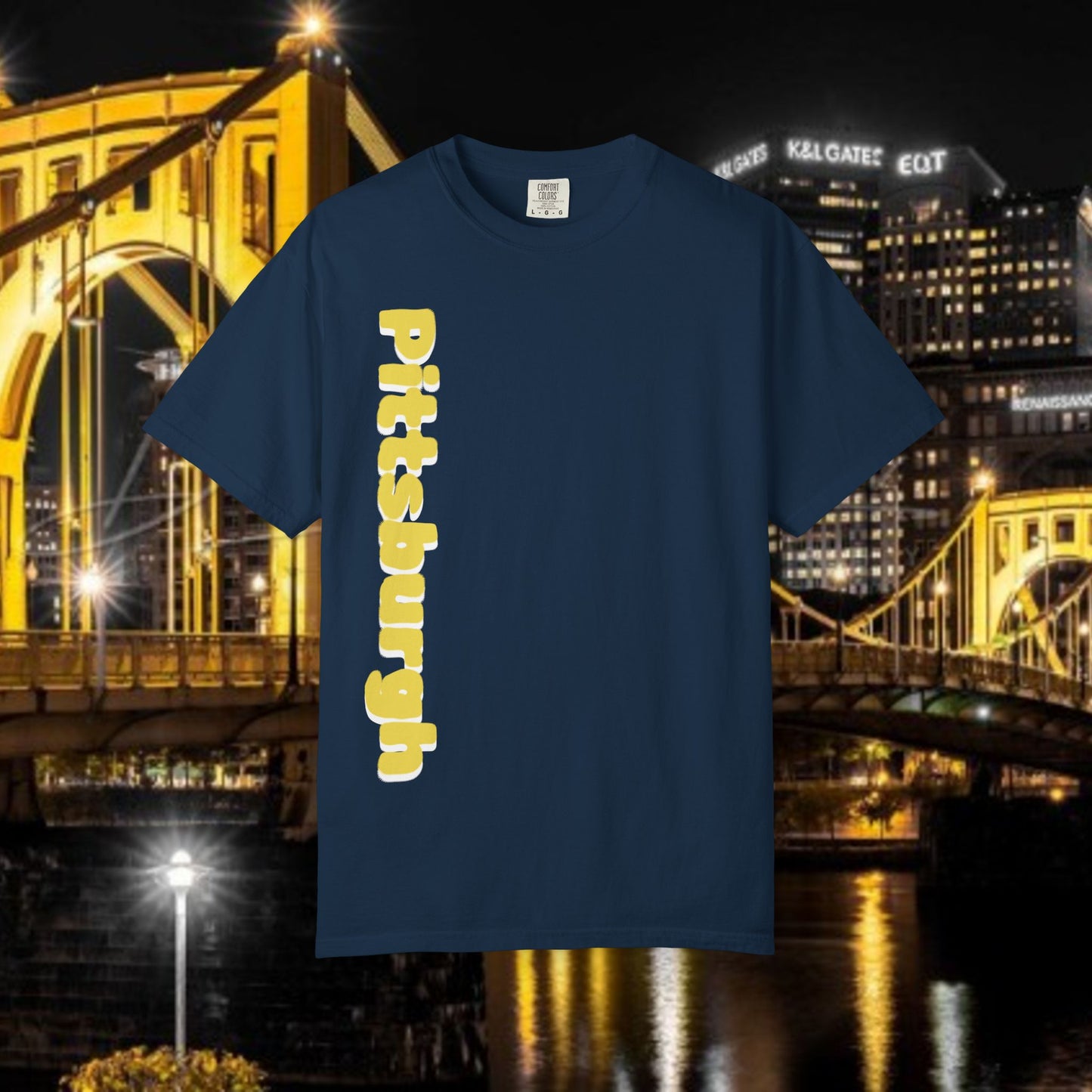 Pittsburgh Graphic T-Shirt, Unisex Shirt, Casual Wear, Sports Apparel, Gift for Sports Fans, Birthday Gift, Streetwear