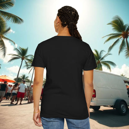 Ibis Artistic Graphic Design Tee, Unisex Garment-Dyed T-shirt, Perfect for Gameday or Beach, Sports Fan Shirt