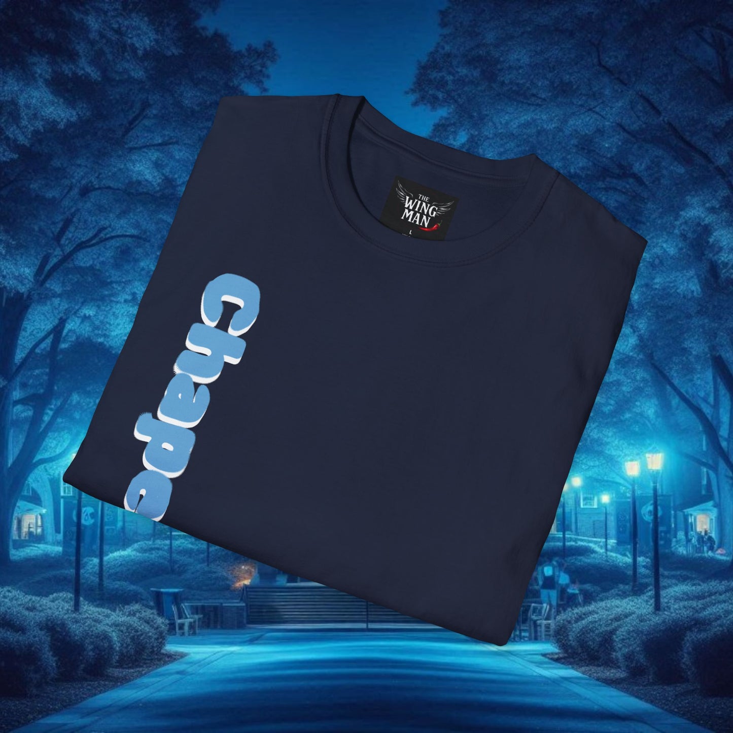 Chapel Hill 23 Unisex Softstyle T-Shirt - Casual Fan Tee, Sportswear, College Apparel, Gift for Graduates, Game Day Shirt