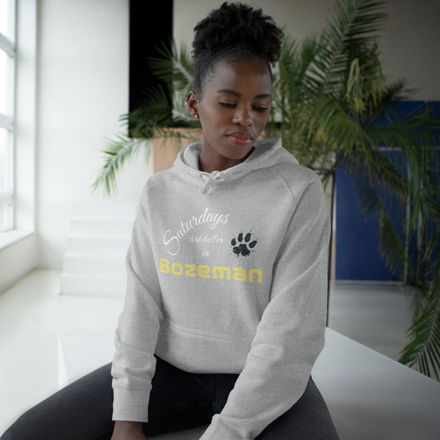 Bozeman Saturdays Unisex Hoodie, Cozy Sweatshirt, Fall Fashion, Casual Wear, Perfect Gift for Him/Her, Outdoor Adventures