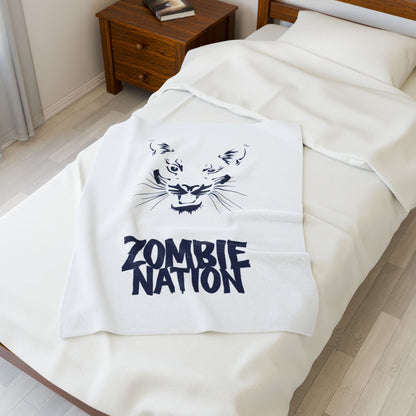 Zombie Nation Velveteen Plush Blanket – Fierce Design
