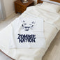 Zombie Nation Velveteen Plush Blanket – Fierce Design