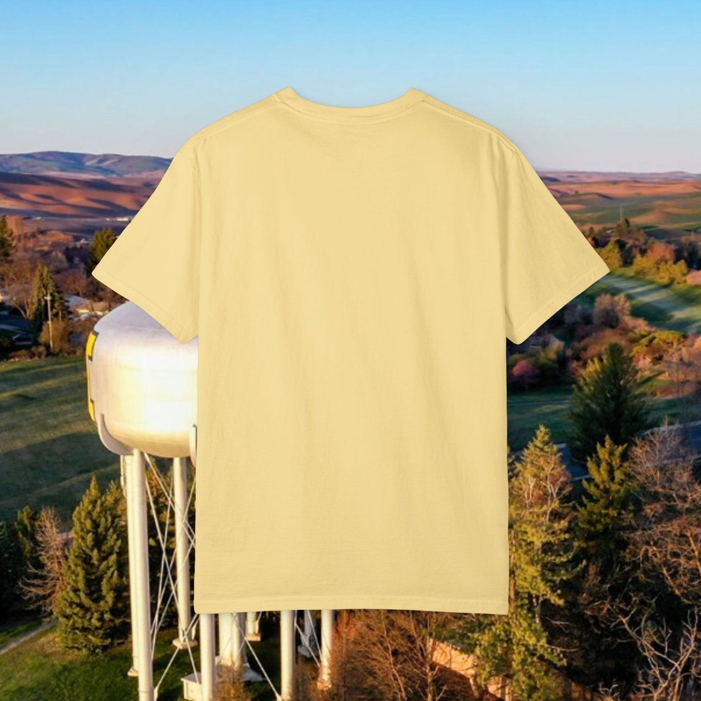 Idaho 208 Unisex Garment-Dyed T-Shirt, Casual Tees, State Pride Apparel, Gift for Idahoans, Gameday Fashion