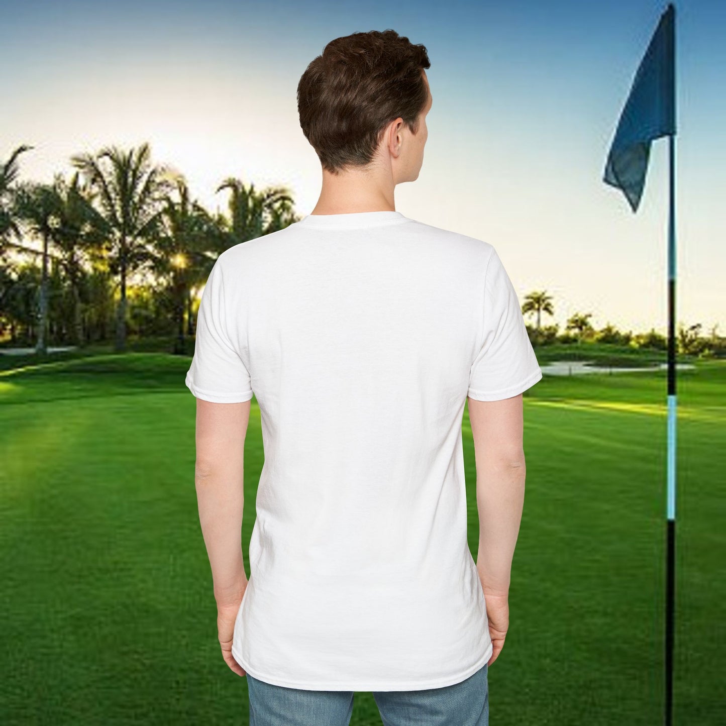 Golf-Inspired Unisex T-Shirt, Perfect Gift for Dad, Father's Day Present, Sporty Style Tee, Casual Wear, Golf Lover Apparel