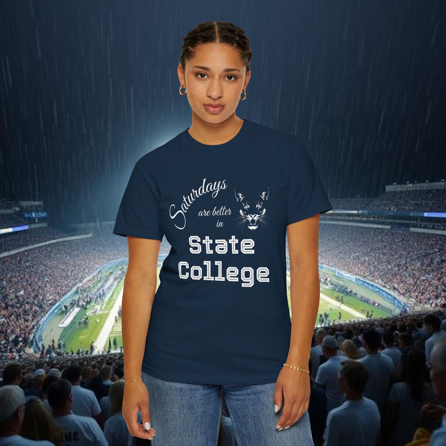 Stylish Unisex Garment-Dyed T-Shirt for Sports Fans, Casual Wear, Gift for Him/Her, Birthday Present, Relaxed Fit Tee