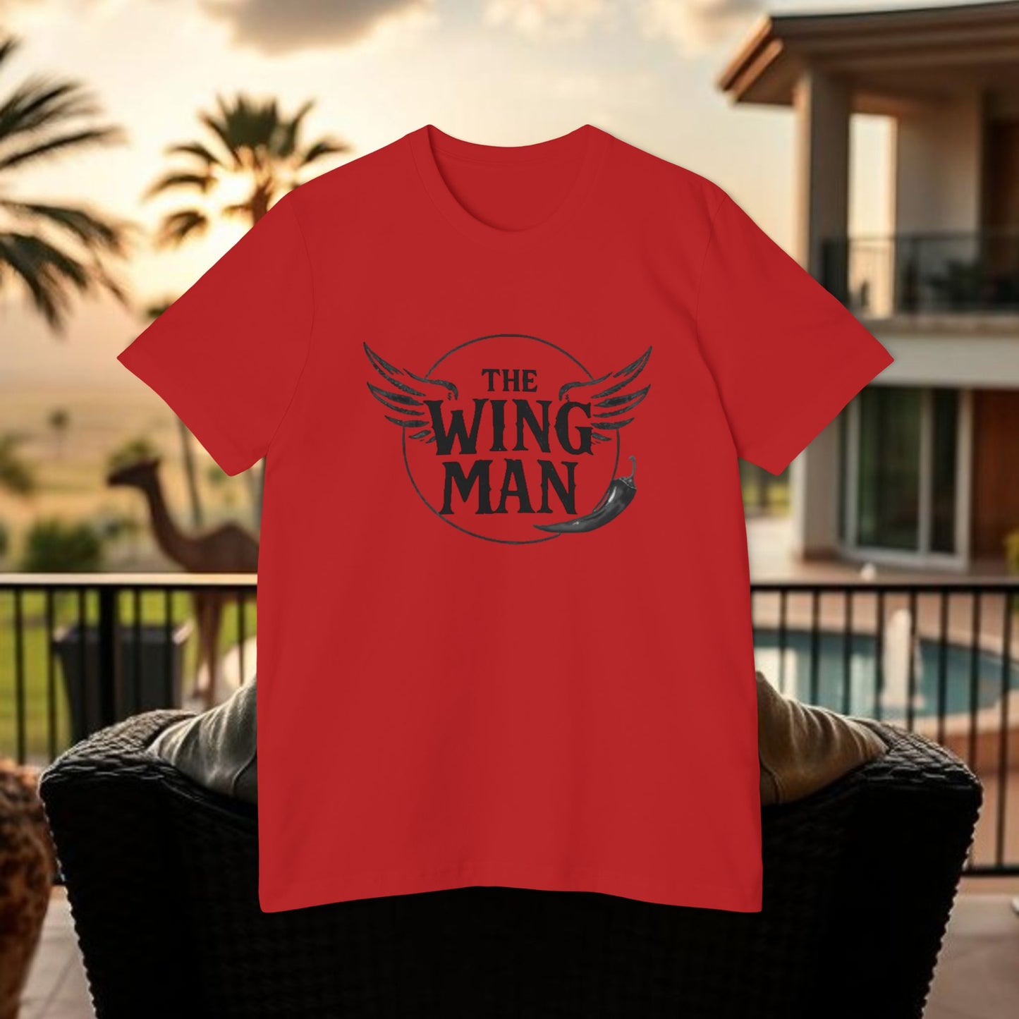 The Wingman T-Shirt — Funny Wingman Graphic Tee for Guys & Groomsmen