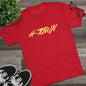 H-Town Script Tee — Houston Pride Basketball Fan Shirt