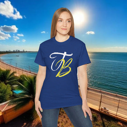 TB Monogram Tee — 813 Tampa Area Short-Sleeve T-Shirt