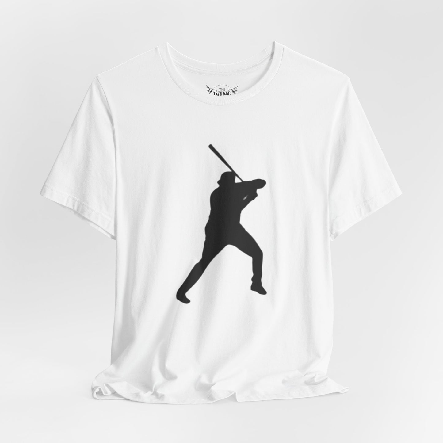 Baseball Stars Batter Silhouette T‑Shirt with Number 34 Back
