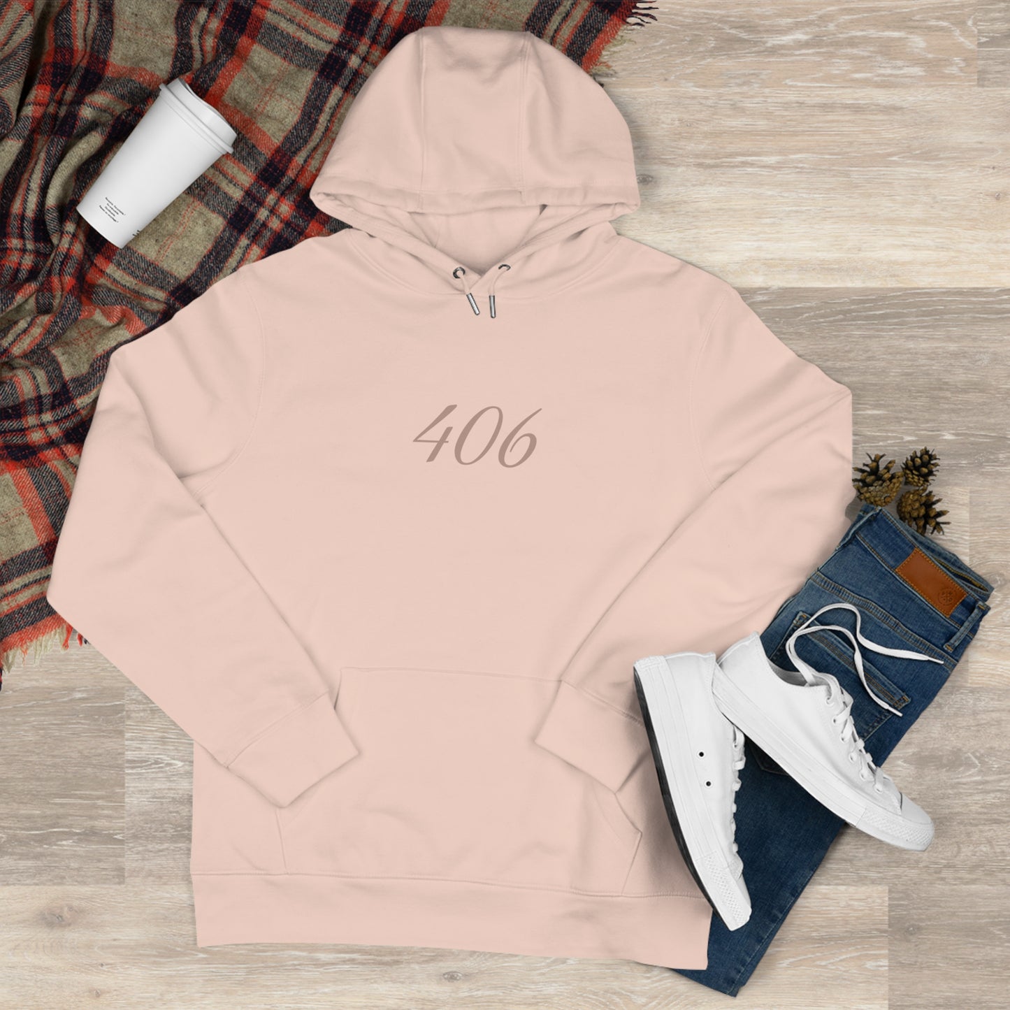 Montana Love Hooded Sweatshirt - Cozy Casual Wear for Men, Unique Gift, Layering Essential, Perfect for Fall and Winter