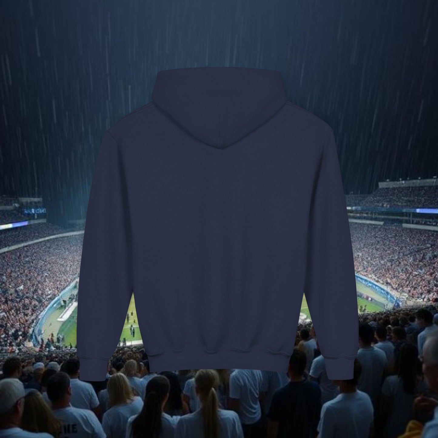 Youth Spirit Hooded Sweatshirt, Trendy Hoodie for Kids, Sportswear, Outdoor Activities, Game Day Apparel