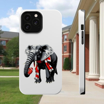 Vibrant Elephant Tough Cases - Unique Phone Case, Wildlife Lover Gift, Sports Team Accessory, Trendy Phone Cover, Fun Animal Design