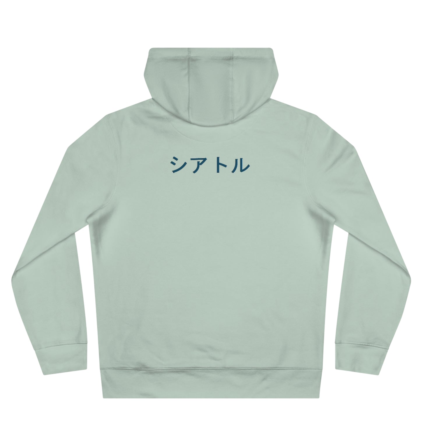 Legends #51 Hooded Sweatshirt - Cozy Gift for Him/Her, Casual Wear, Seattle in Japanese, Streetwear