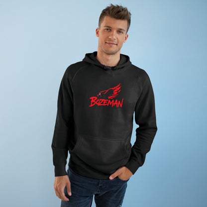 Bozeman Hoodie, Unisex Sports Hoodie, Team Apparel, Basketball Fan Gift, Comfortable Everyday Wear