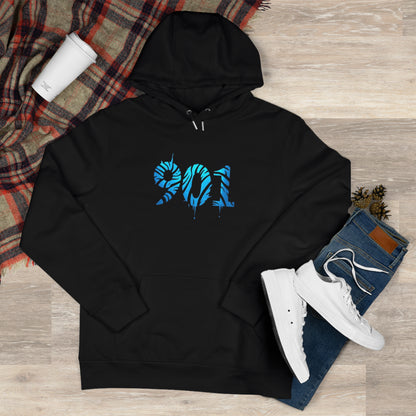 Memphis 901 Hooded Sweatshirt, Graphic Hoodie, Casual Wear, Street Style, Gift for Sports Fans