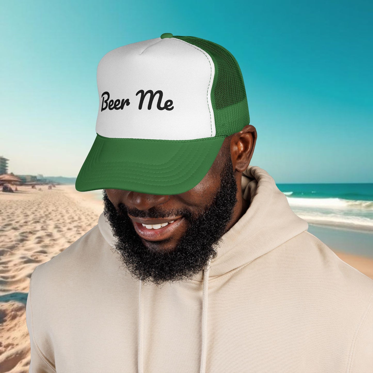 Funny Beer Me Trucker Cap, Summer Hats, Casual Wear, Gifts for Beer Lovers, Outdoor Accessories, Festival Headwear