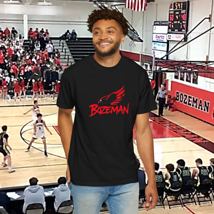 Bozeman Spirit T-shirt | Unisex Garment-Dyed Tee for Sports Fans, Game Day, Team Spirit, Casual Wear, Gift Ideas