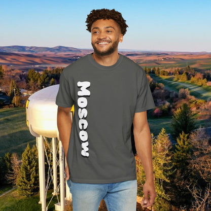 Moscow Idaho Graphic Tee, Unisex T-shirt, Gift for Travelers, Home State Apparel, Casual Wear, Summer Style