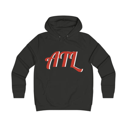 ATL Script Hoodie — Retro College Lettering Pullover