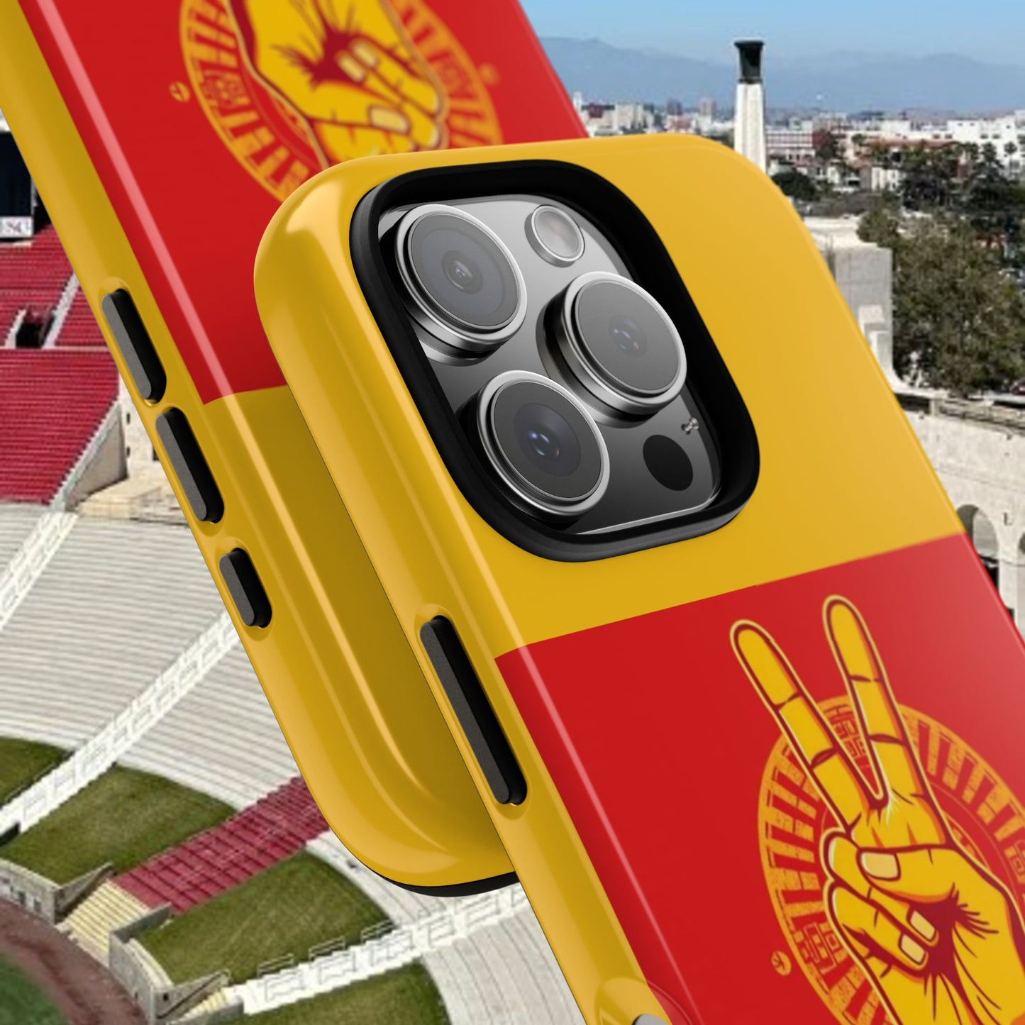 Victory Inspired Symbol Phone Case, Tough Phone Cover, Gift for Empowerment, Inspirational Tech Accessory, Unique Phone Protection