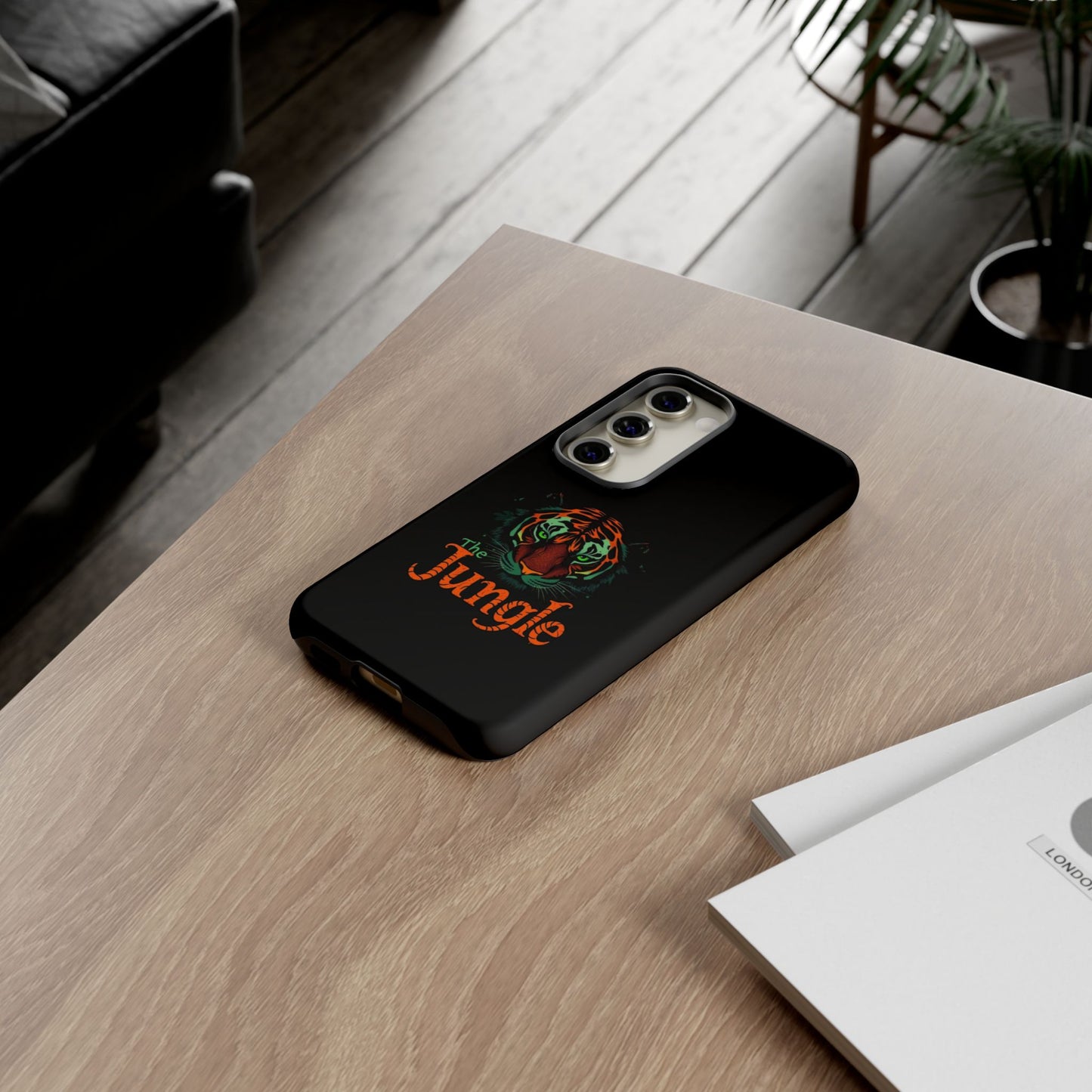 Phone Case, The Jungle Tough Phone Case for Football Fans, Friend Gift, Football Fan Accessories, Custom Phone Cover, Sports Team