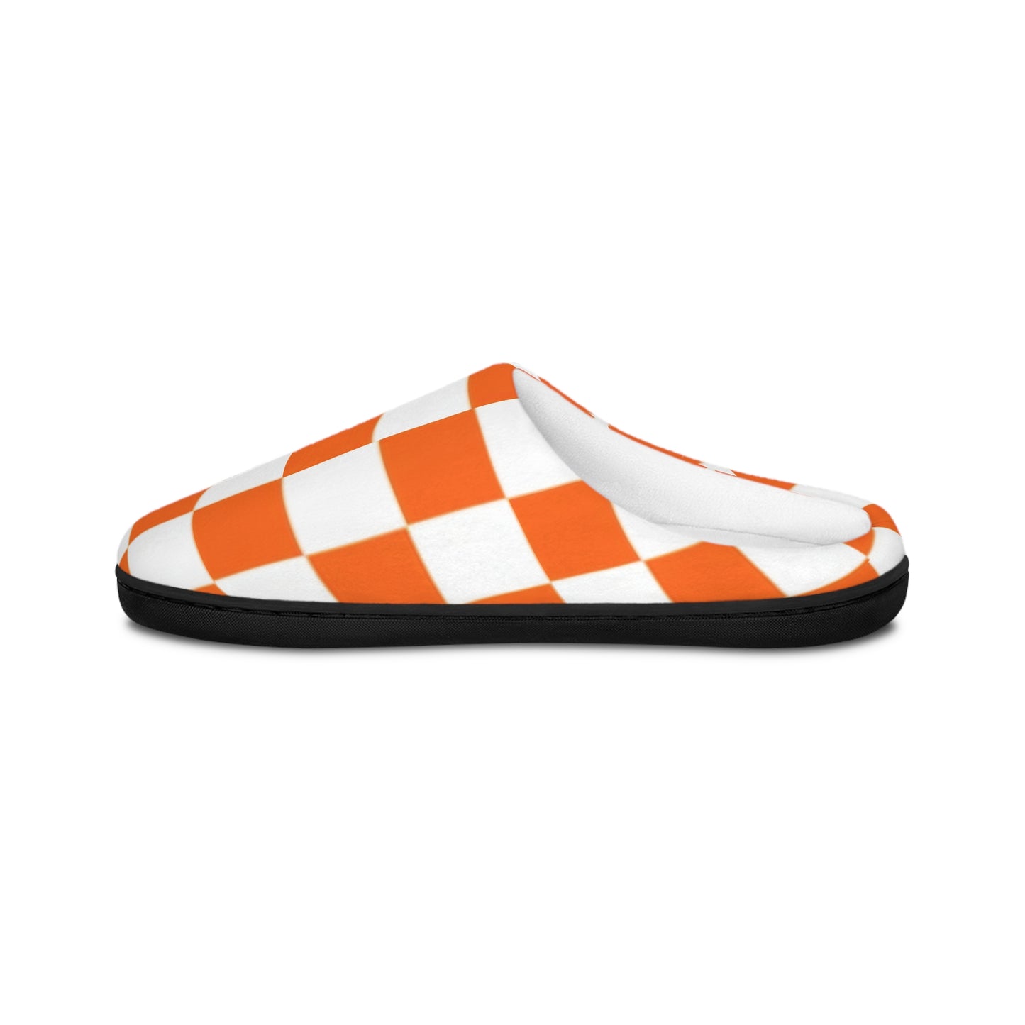 Checkered Women's Indoor Slippers | Cozy Footwear for Football Fans, Lounge, Fun Slippers for Fans