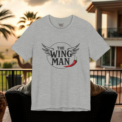 The Wing Man T-Shirt — Funny BBQ & Hot Wing Lover Tee