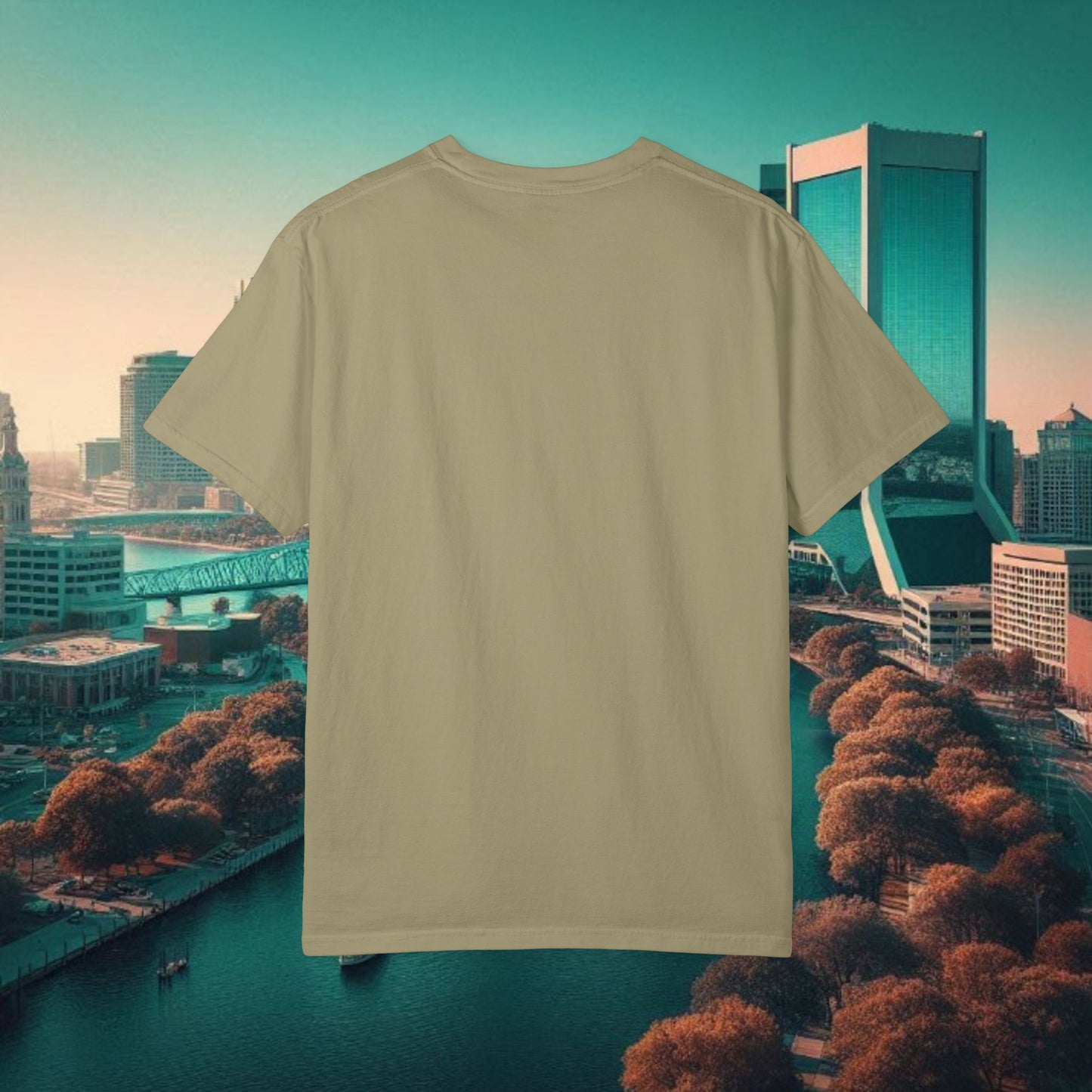 Duval Script T‑Shirt — Jacksonville Retro City Tee, Perfect for Gameday or Everyday Use. Soft style T-Shirt.