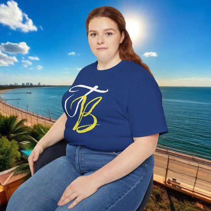 TB Monogram Tee — 813 Tampa Area Short-Sleeve T-Shirt