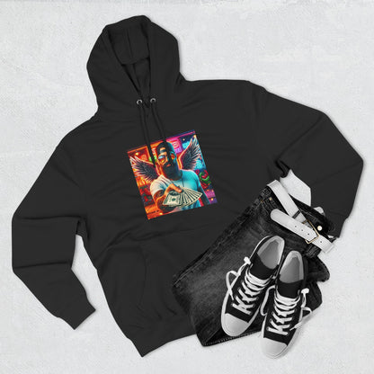 Wing Man "Cash it" Stylish Graphic Hoodie - Edgy Design, Streetwear, Casual Wear, Unique Gift, Fall Fashion