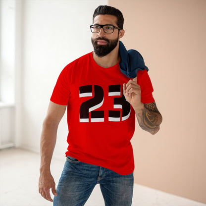 Sporty Adult Tee with Bold Number 23, Casual Fan Shirt, Basketball Apparel, Gift for Sports Lovers, Team Spirit Top