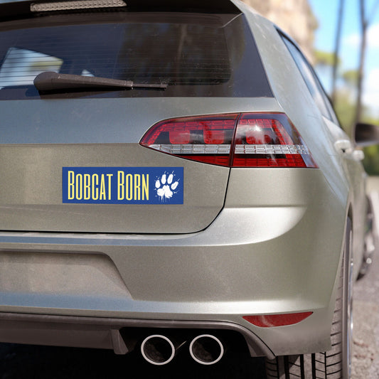 Bobcat Born Car Magnets, Auto Decor, Fun Feline Magnet, Pet Lover Gift, College Pride Sticker, Personalized Car Accessories