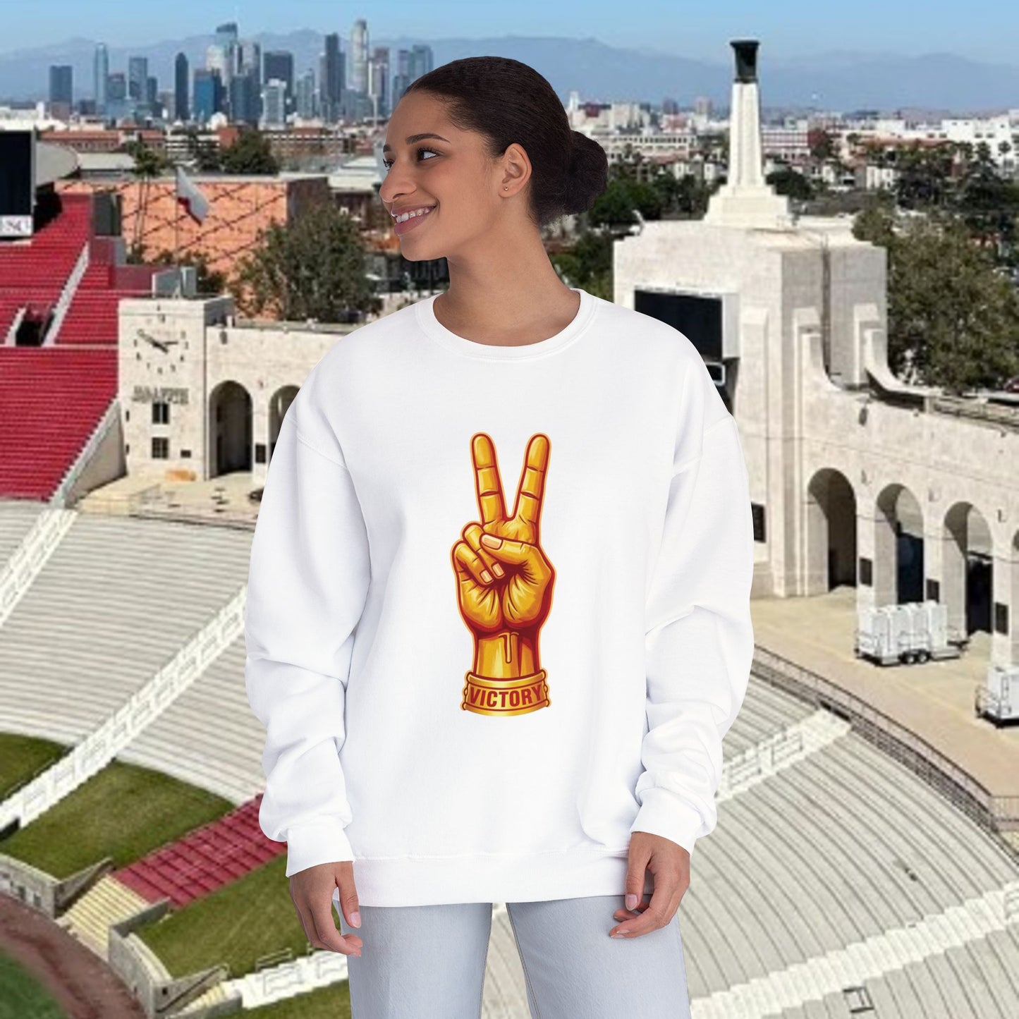 Vitory Inspired Unisex Sweatshirt, Cozy Crewneck, Streetwear, Gift for Him/Her, Chill Vibes, Stylish Layering