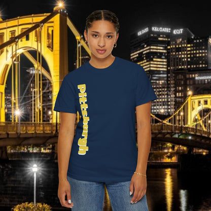 Pittsburgh Graphic T-Shirt, Unisex Shirt, Casual Wear, Sports Apparel, Gift for Sports Fans, Birthday Gift, Streetwear