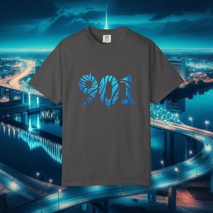 Memphis T-Shirt with 901 Design, Casual Graphic Tee, Unisex Wear, Trendy Apparel, Gift for Memphis Fans