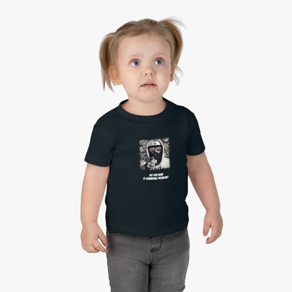 Wing Man "Gambling Problem" Tee, Funny Kids Shirt, Infant Cotton T-Shirt, Unique Childrens Outfit, Gambling Baby Clothes, Gambling Shirt