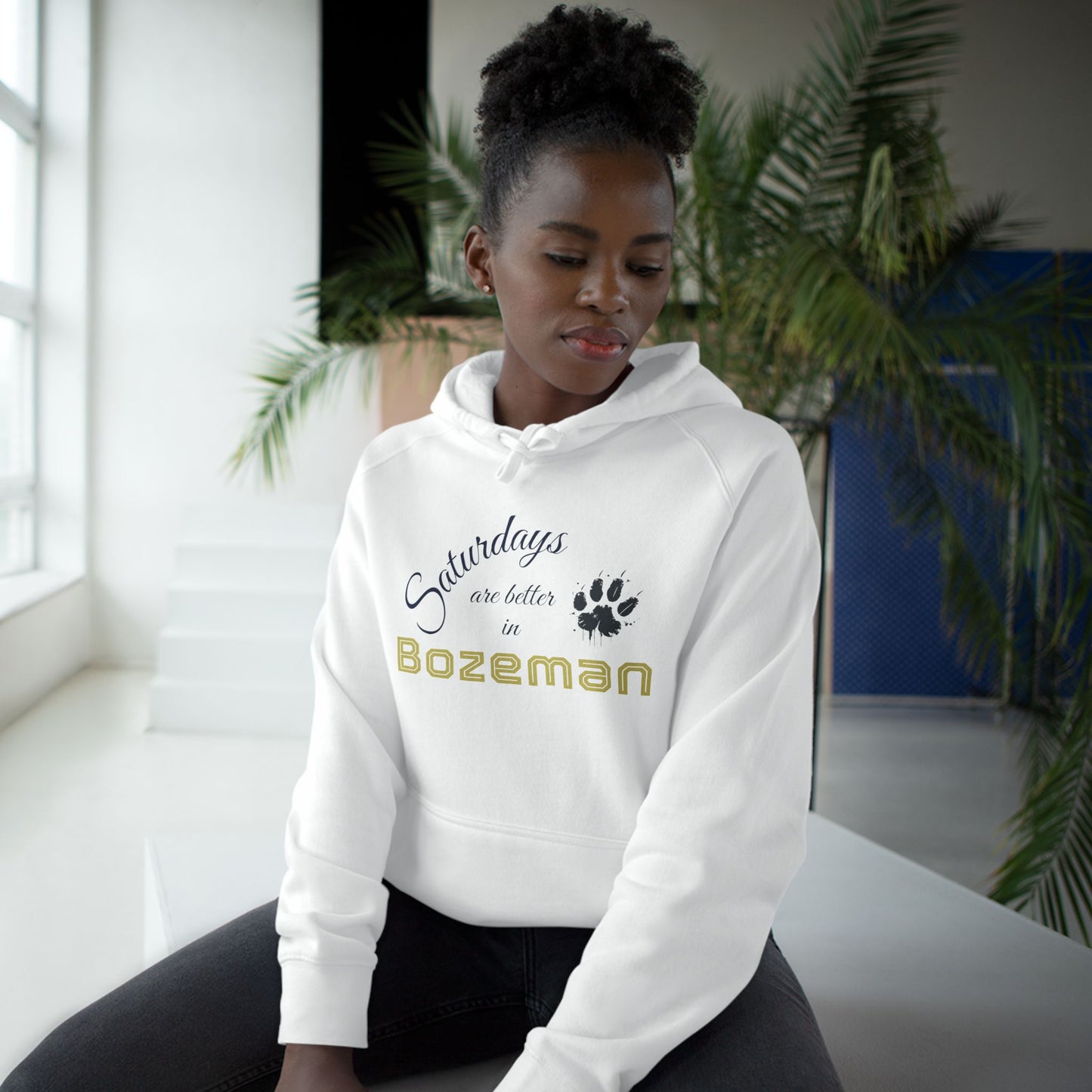 Bozeman Saturdays Unisex Hoodie, Cozy Sweatshirt, Fall Fashion, Casual Wear, Perfect Gift for Him/Her, Outdoor Adventures