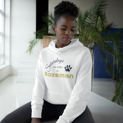 Bozeman Saturdays Unisex Hoodie, Cozy Sweatshirt, Fall Fashion, Casual Wear, Perfect Gift for Him/Her, Outdoor Adventures