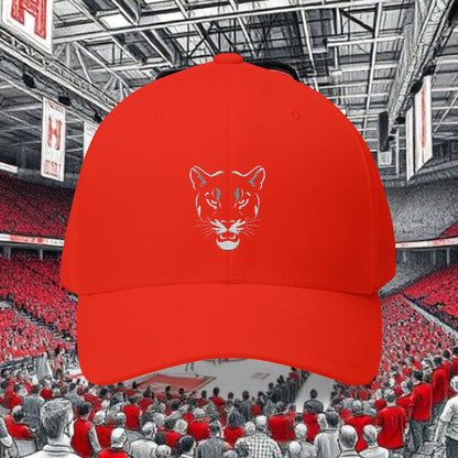 Cougar Embroidered Cap - Perfect for Outdoor Adventures, Gifts, Casual Wear, Festivals, and Sports and Houston Gameday