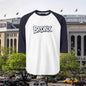 Bronx Unisex Three-Quarter Sleeve Raglan Shirt - Casual, Sportswear, Gift for NYC Lovers, Baseball Fan Shirt, Everyday Wear