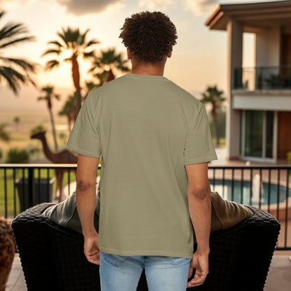 Unbothered Garment-Dyed T-Shirt, Relaxed Fit Tee, Casual Everyday Wear, Gift for Friends, Relaxation Apparel, Trendy Summer Top