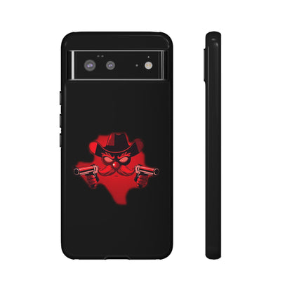 Tough Phone Case, Texan Theme, Protective Phone Cover, Gift for Sports Fans, College Football Fan Accessory