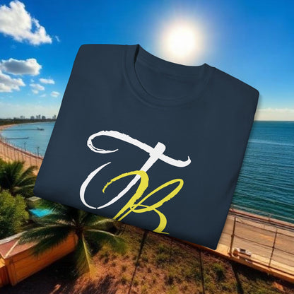 TB Monogram Tee — 813 Tampa Area Short-Sleeve T-Shirt