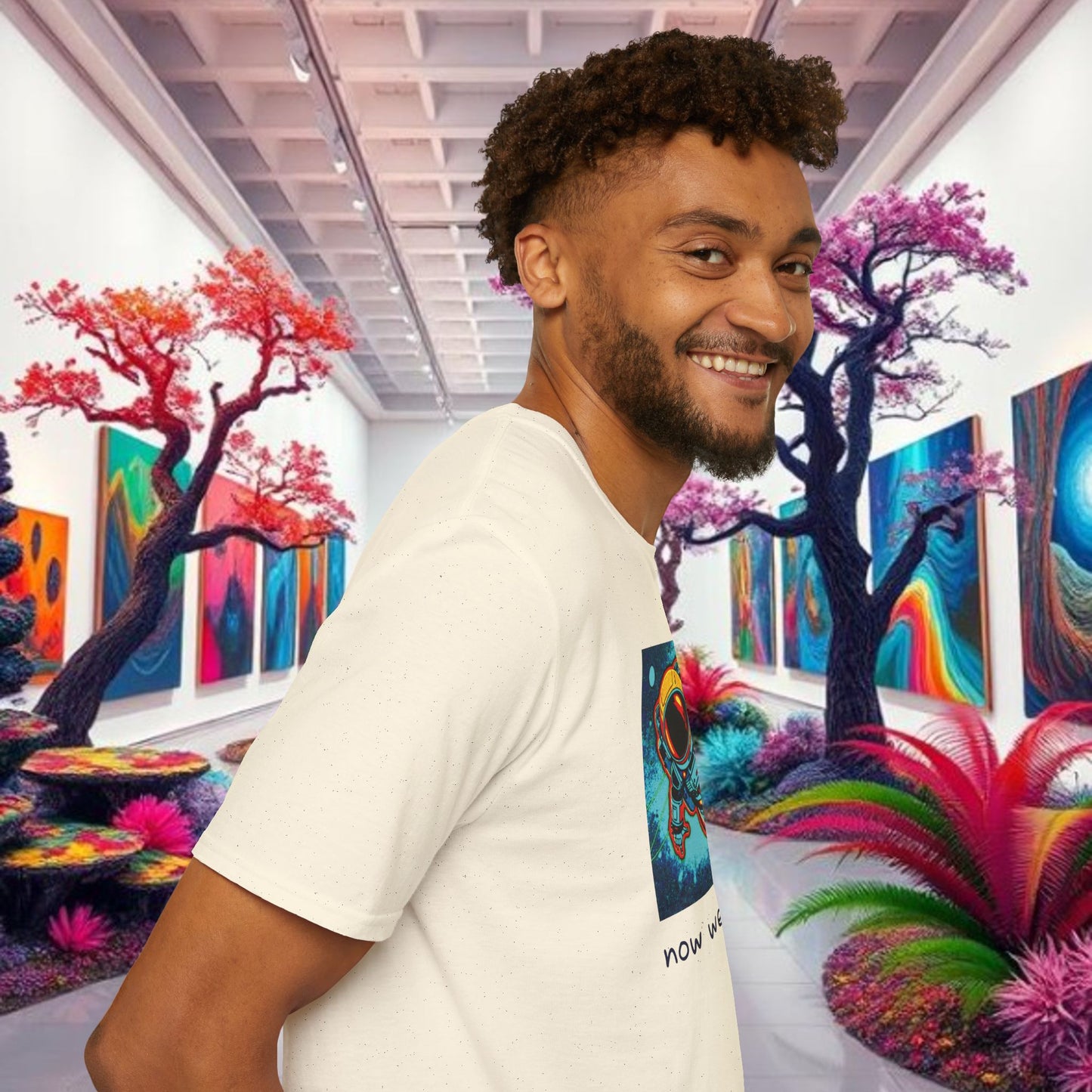 Astronaut Graphic T-Shirt | Unisex Space Tee, Gift for Astronaut Lovers, Hip Hop Fans, Casual Wear, Festival Shirt