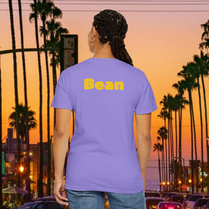Legend Tribute Unisex Garment-Dyed T-Shirt with '8 & 24' and 'Bean' Text - Casual Wear, Gift for Friends