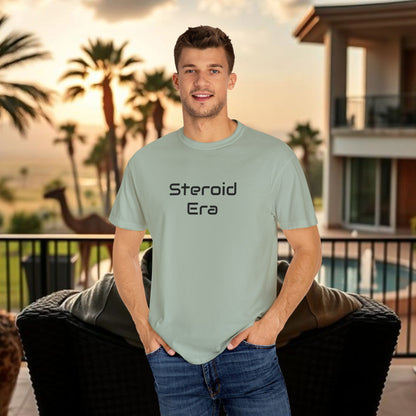 Vintage Baseball Unisex Garment-Dyed T-shirt, 90's Steroid Era Tee Shirt, Athletic Sports Tee, Retro Baseball Shirt, Sports Fan Gift,