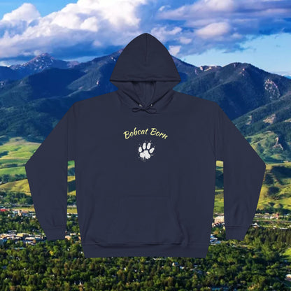 Bobcat Born Eco-Friendly Hoodie - Unisex, Casual Layer, Perfect for Students, Wildlife Lovers, College Spirit Wear, Gift Idea