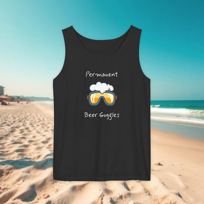 Beer Goggles Tank Top, Unisex Tank, Summer Apparel, Beachwear, Funny Gift, Pool Party Top
