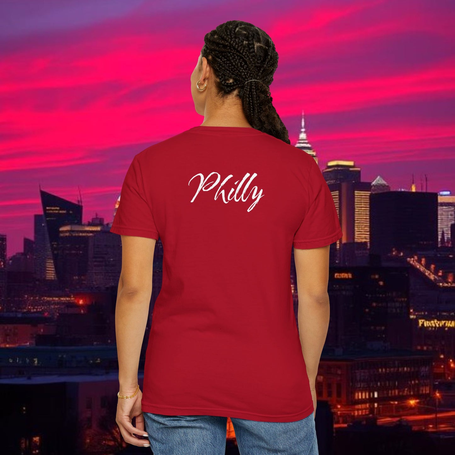 Philly Green Script T-Shirt