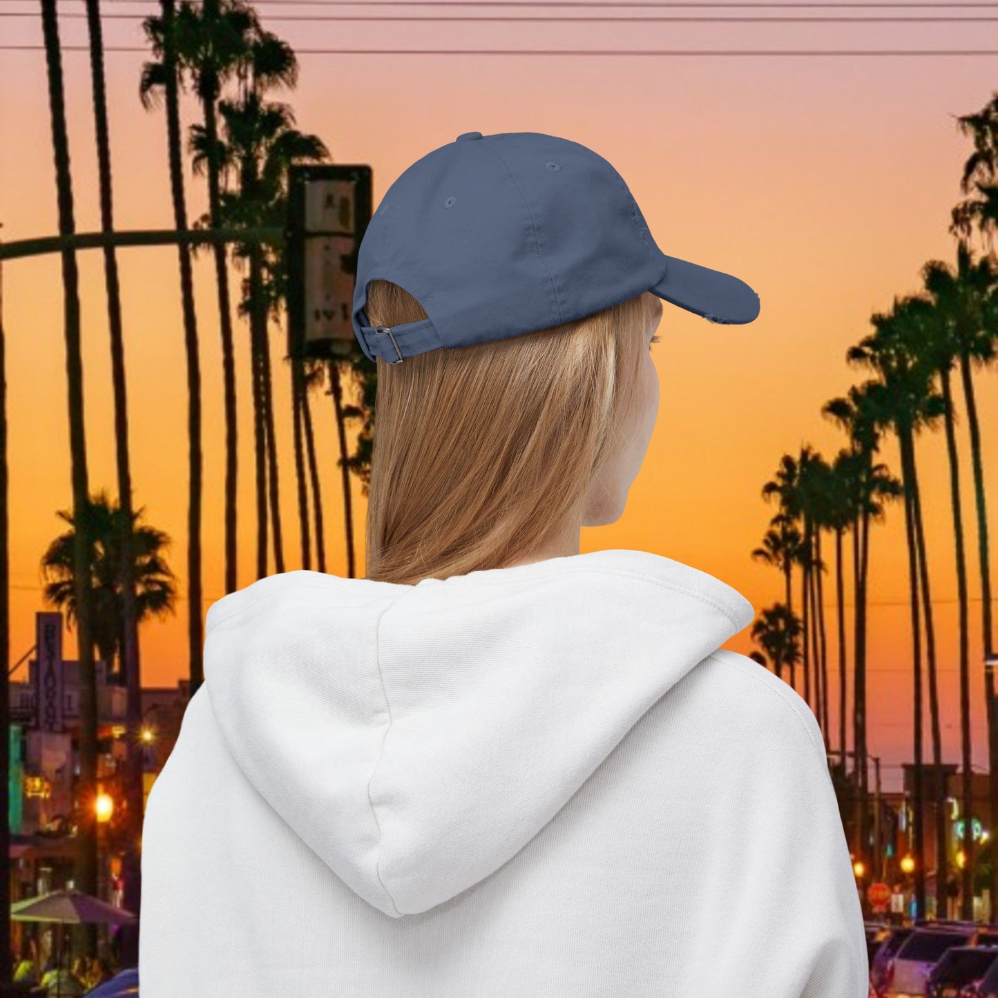 #27 Vintage Distressed Cap, Casual Hat, Everyday Wear, Sports Enthusiast Gift, LA Fans, Baseball Fans